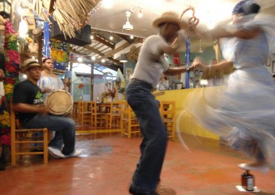A typical dance in the Dominican Republic