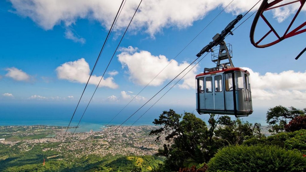 The cable car of Puerto Plata