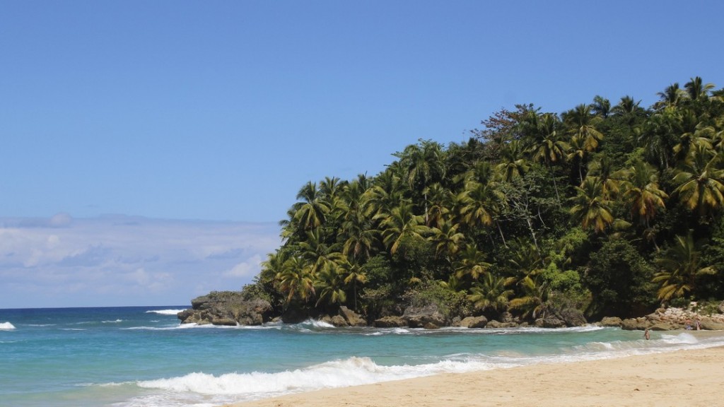 Playa Grande, one of the famous beaches in the North of the Dominican Republic