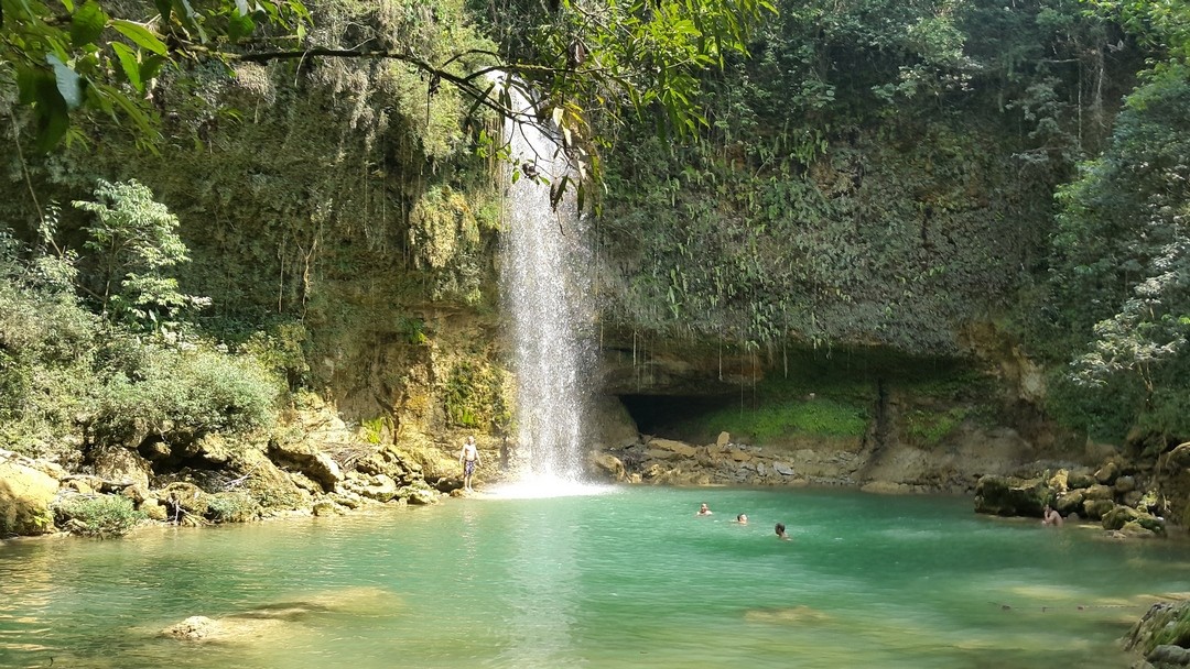 Salta de Socoa, another waterfall in the Dominican Republic