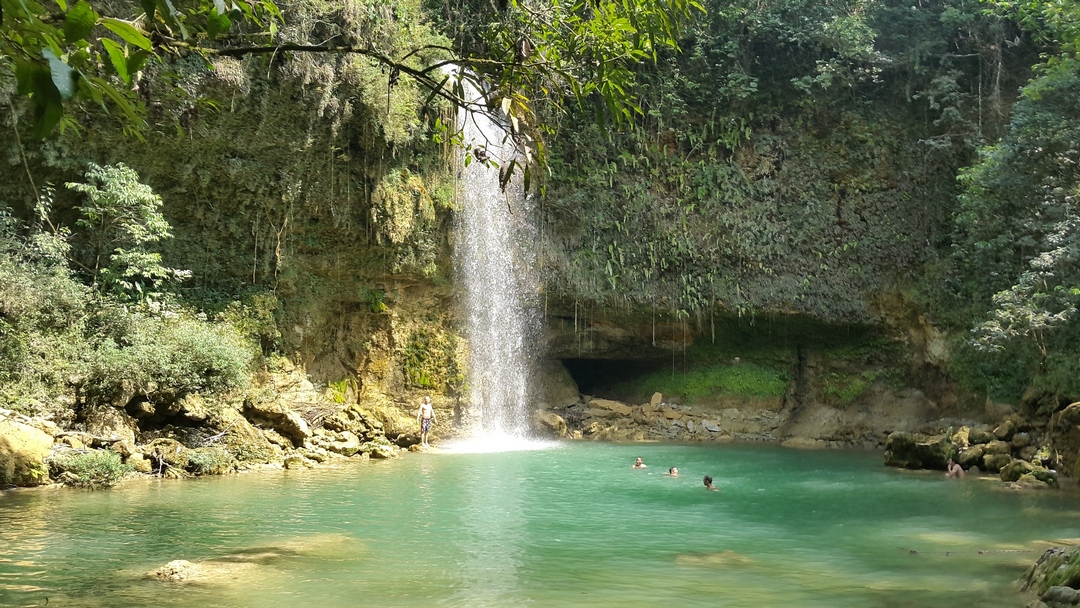 Waterfall "Salto de Socoa"
