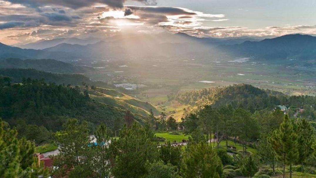 Beautiful panorama in the valley of Jarabacoa