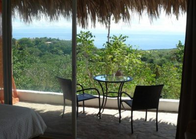 Sea View from the Balcony at Samana Ocean View Eco Lodge