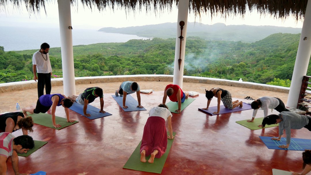 Unique Yoga Platform with a beautiful view, Samaná Ocean View Eco Lodge