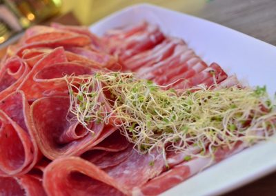 Cold meat cut selection by Dominican Expert