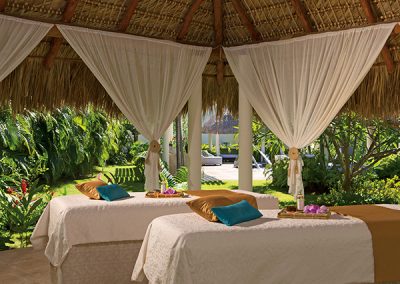 Massage im Secrets Royal Beach, Domnikanische Republik