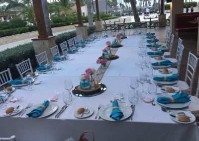 Destination wedding reception in the Caribbean - Grand Memories Punta Cana