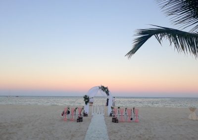 Hochzeitszeremonie in Punta Cana, Dominikanische Republik