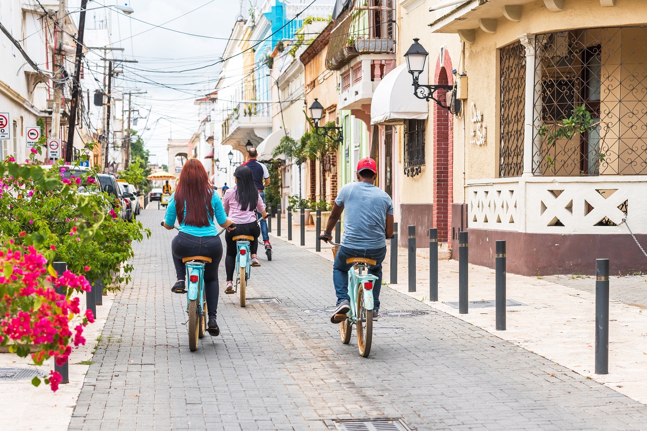 Santo Domingo City Tour mit Fahrrädern