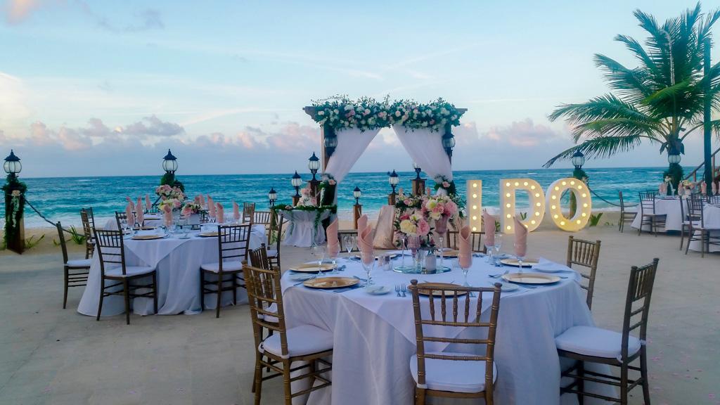 Occidental Caribe Punta Cana Beach Wedding