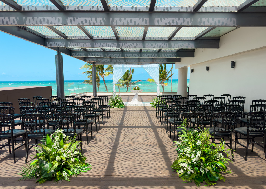 Beautiful Wedding Ceremony at the Sky Terrace, Royalton Bavaro Resort & Casino Punta Cana